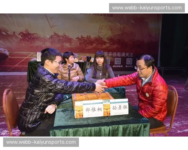 棋坛双雄：孙勇征与郑惟桐的巅峰对决，不止棋盘上的博弈